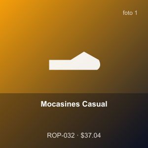 Mocasines Casual